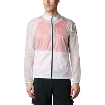 Pánské Bundy Columbia FKT Windbreaker Bílé JTLZVS813